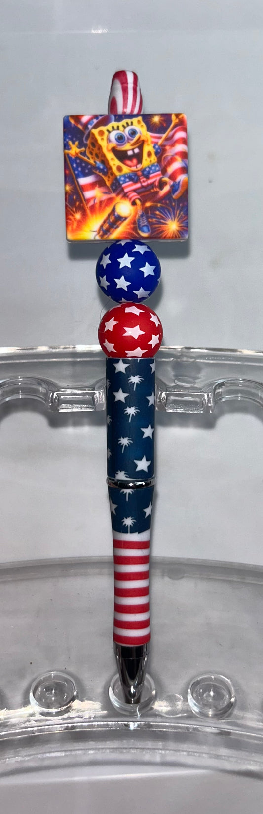Sponge Bob Patriotic Pen