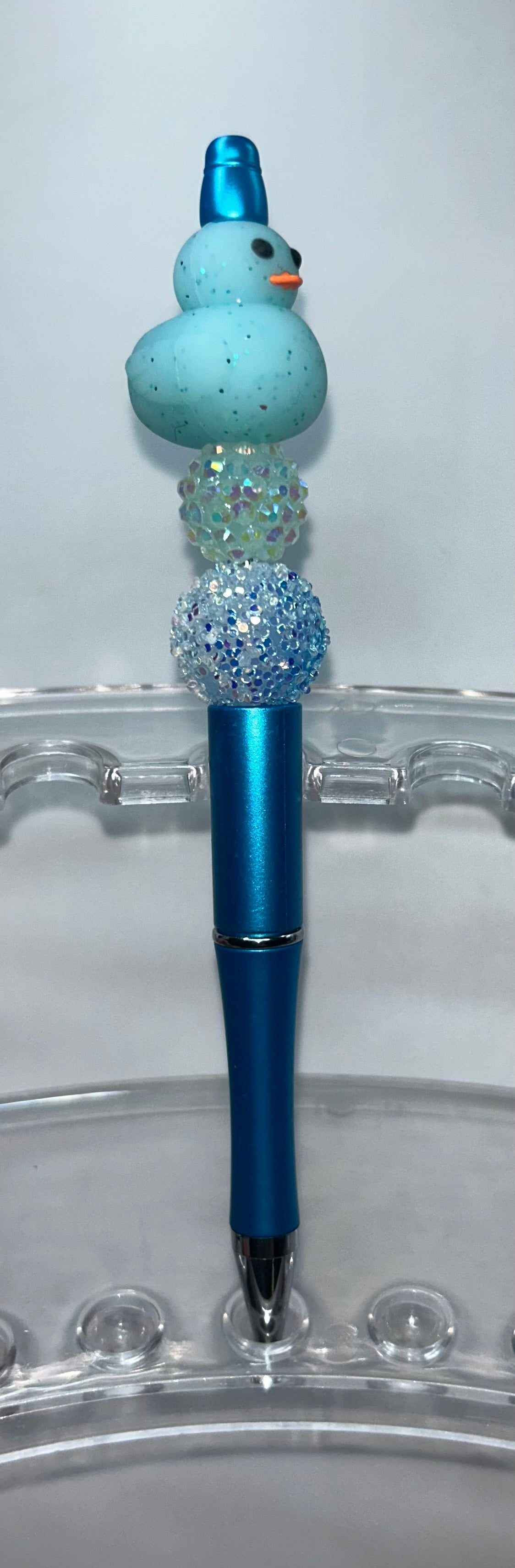 Blue Duck Blue Pen