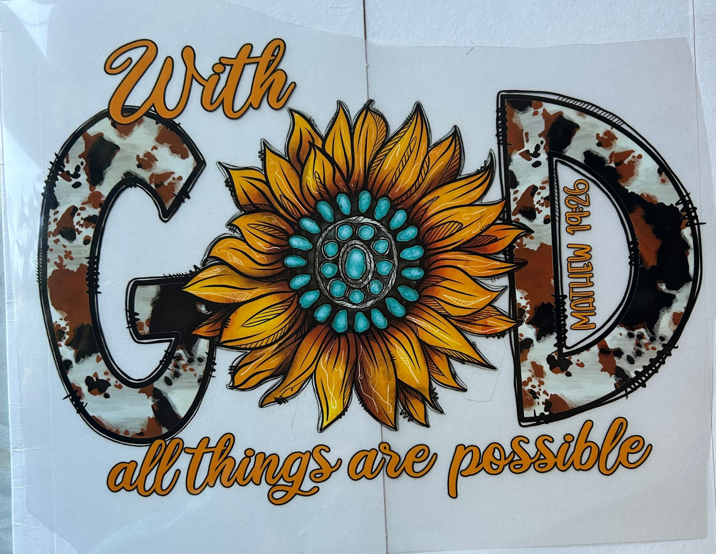 With God All Things Are Possible
