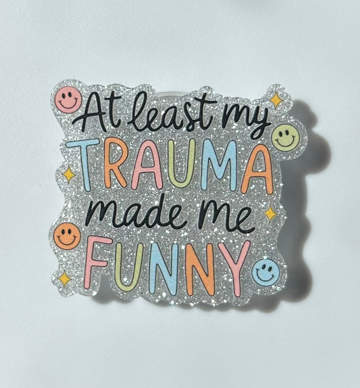 At Least My Trauma Pop Socket