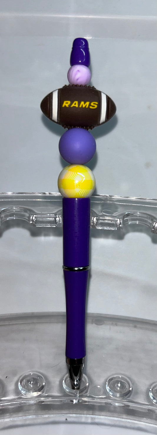 L.A. Rams Football Purple Pen