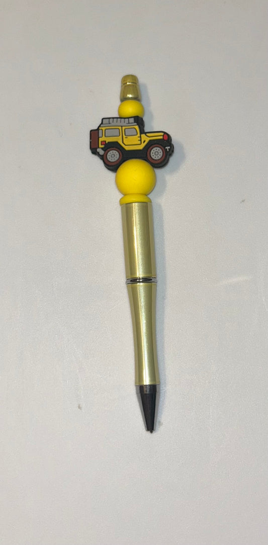 Yellow Jeep Yellow Pen