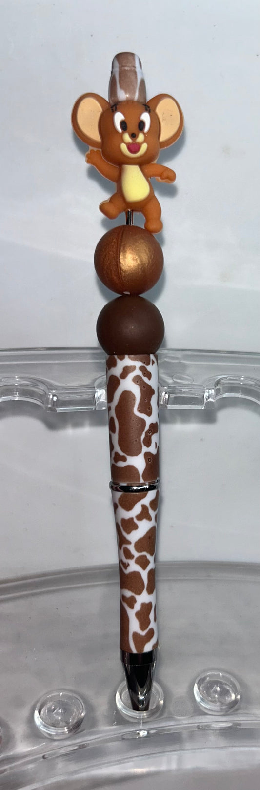 Jerry Brown Cow Print Pen