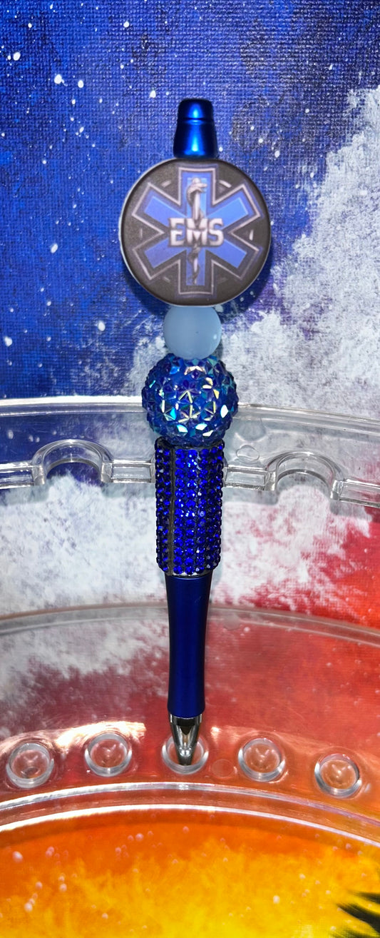 EMS Bling Royal Blue Pen