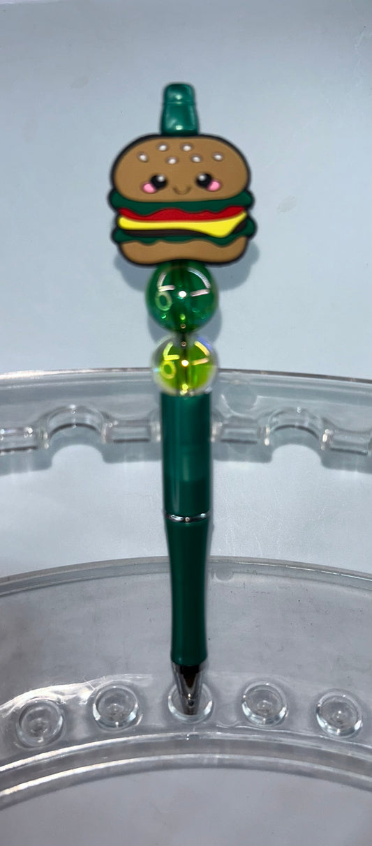 Hamburger Green Pen