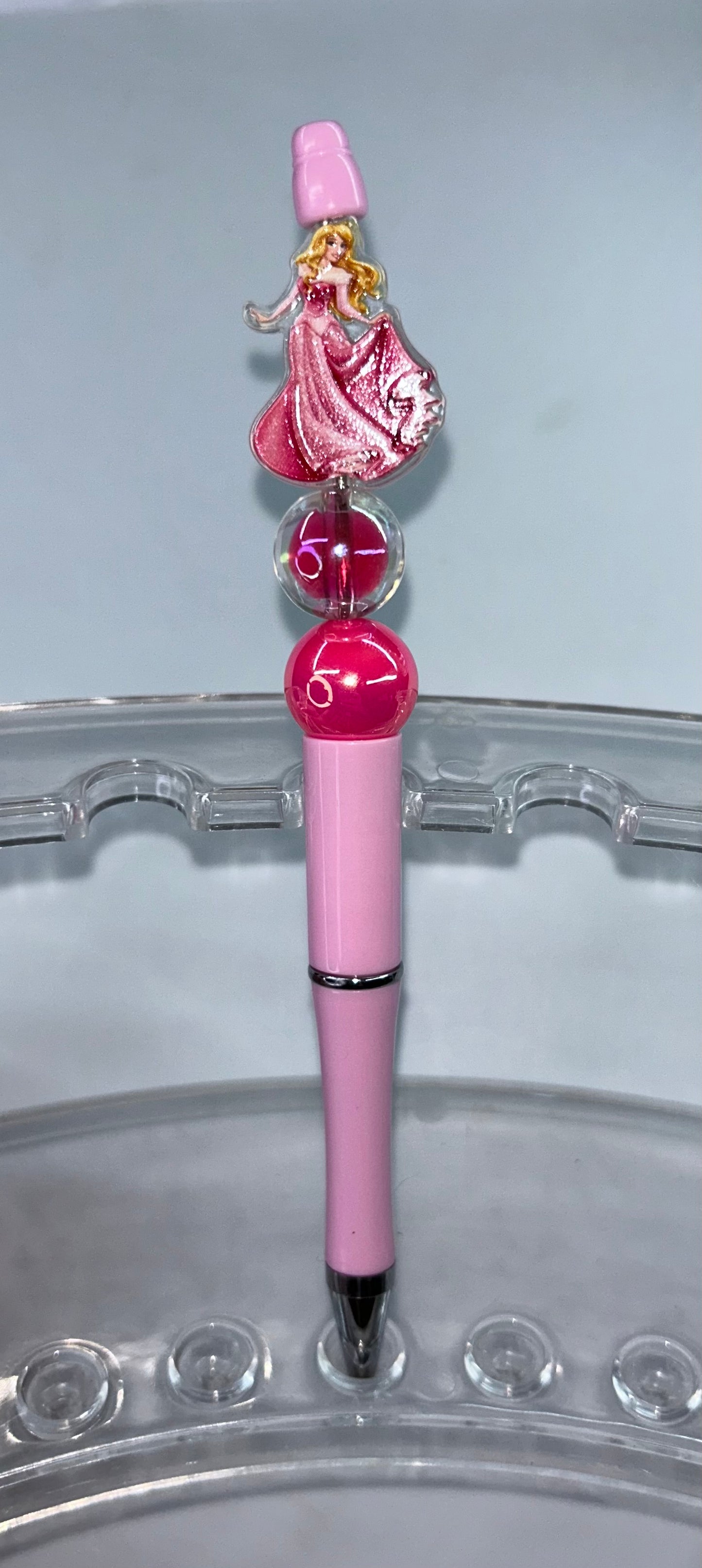 Aurora Acrylic Light Pink Pen