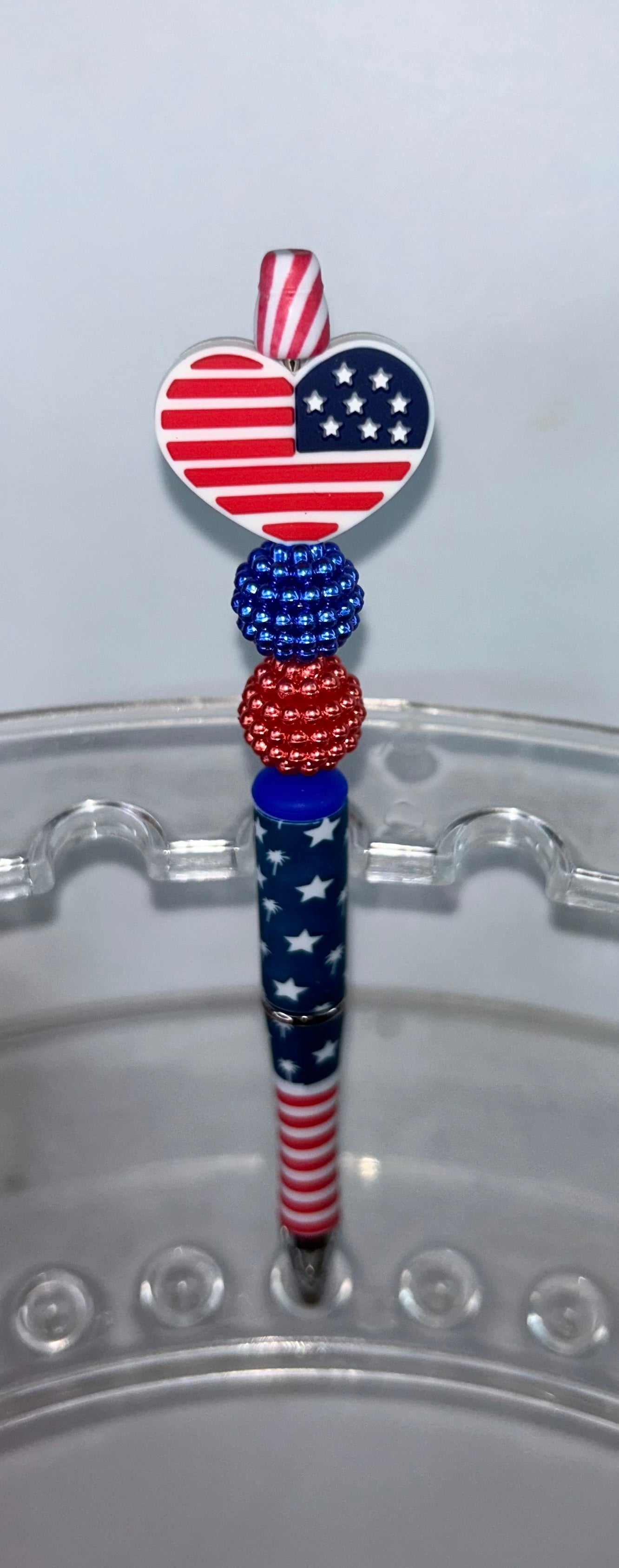 Patriotic Heart Patriotic Pen