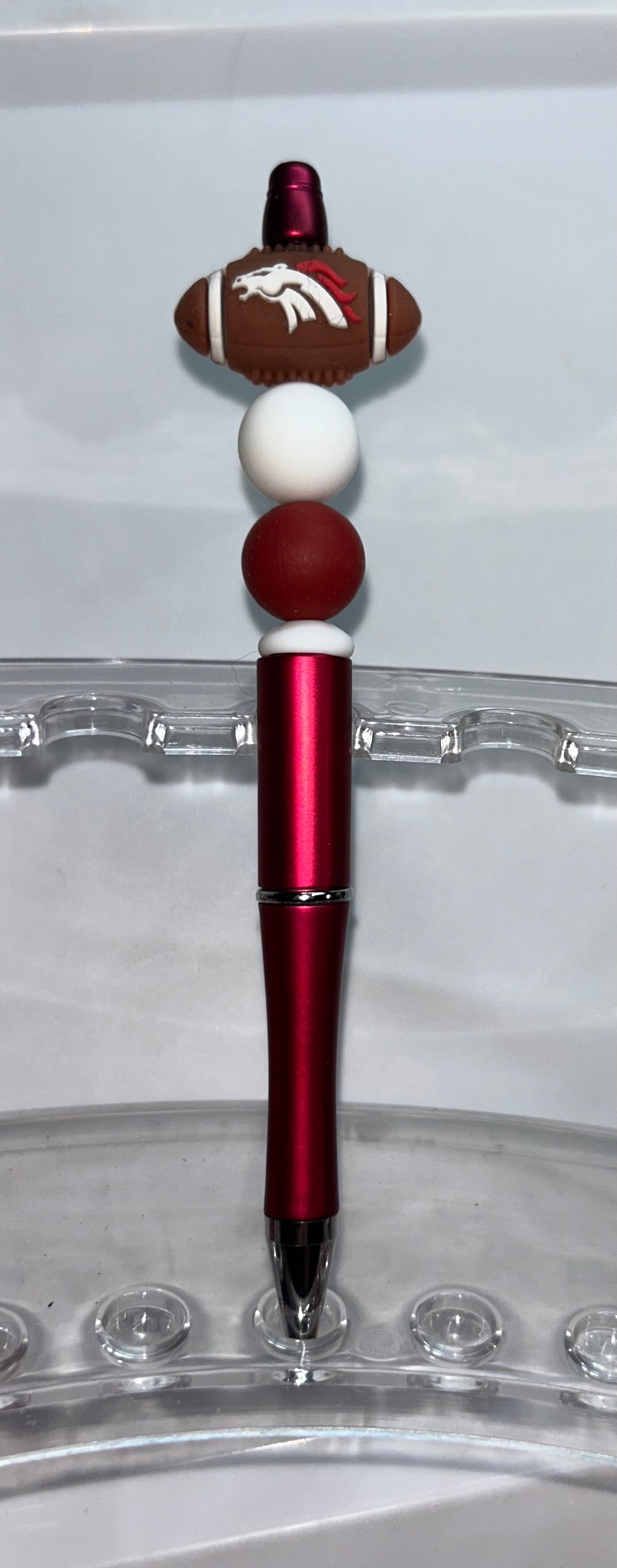 Denver Broncos Football Red Pen