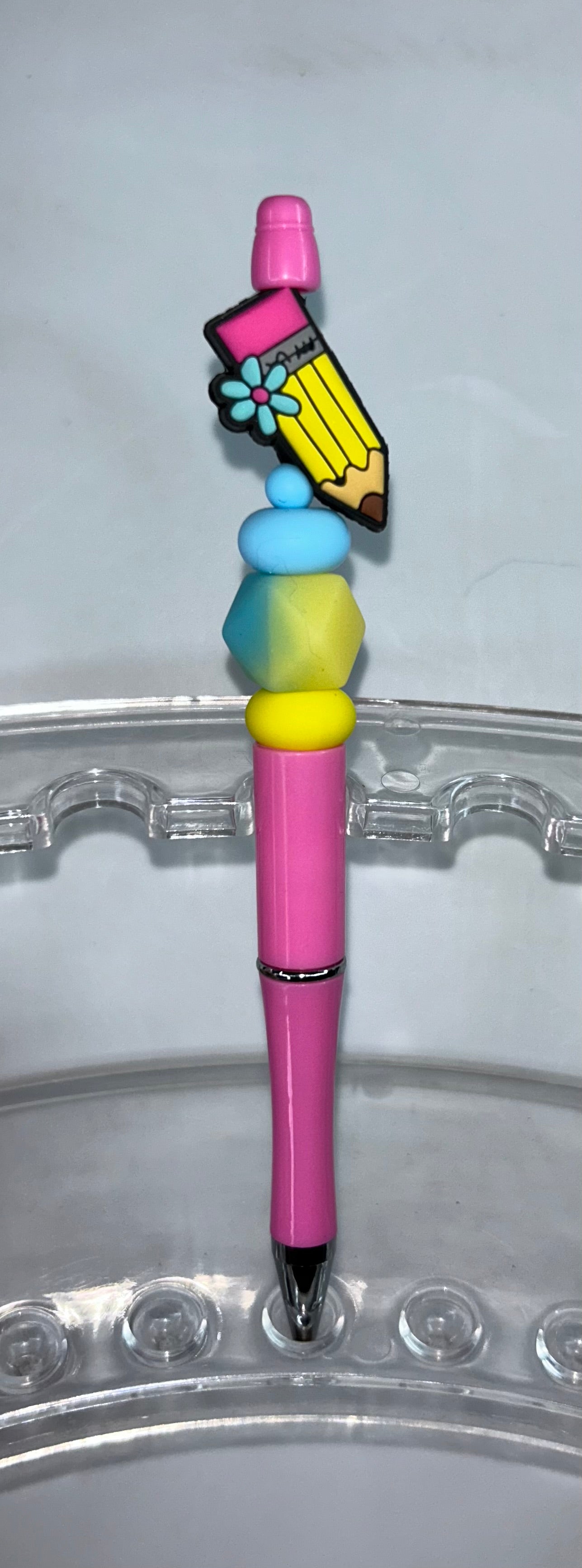 Pencil Pink Pen