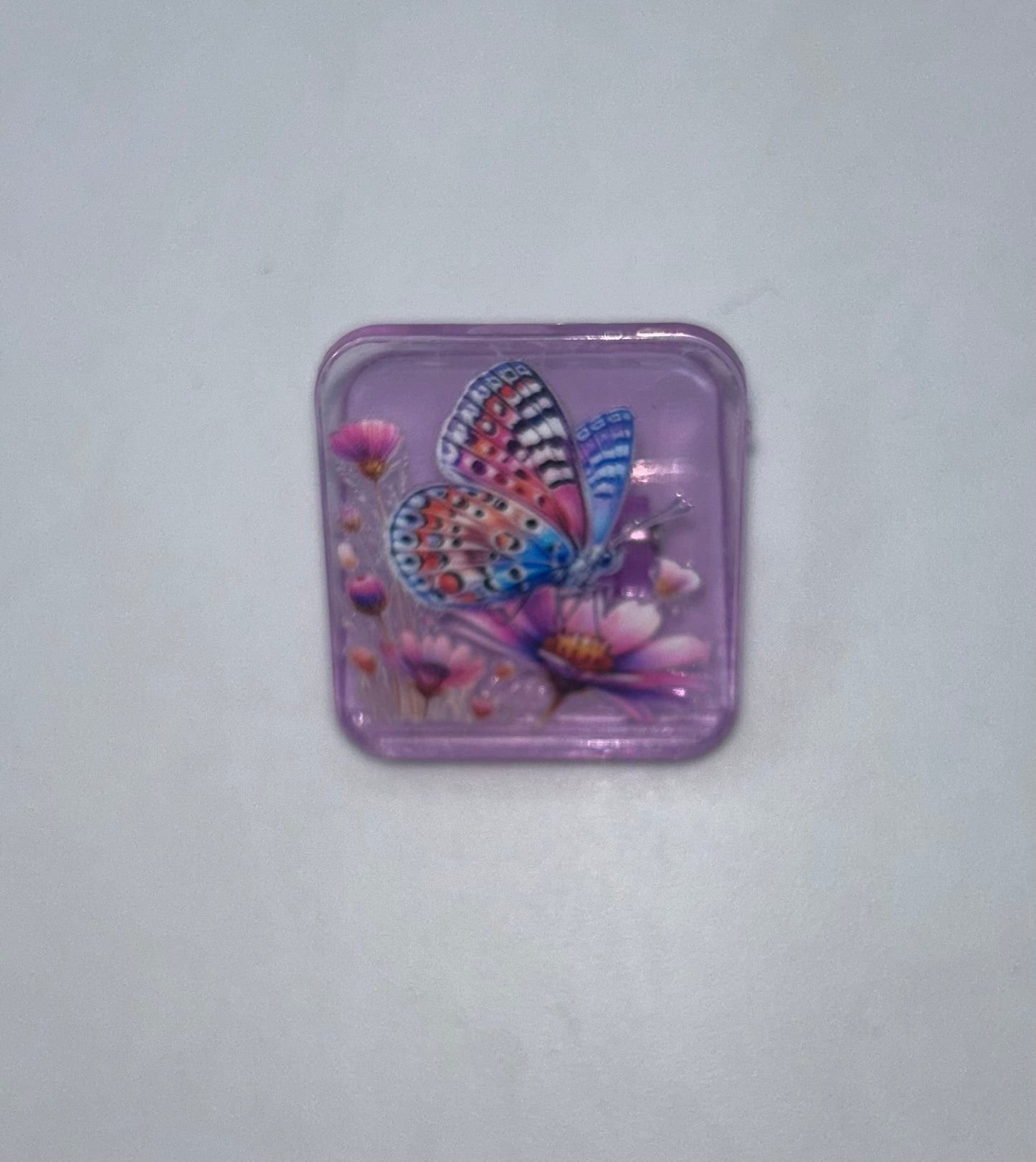 Purple Butterfly Clip