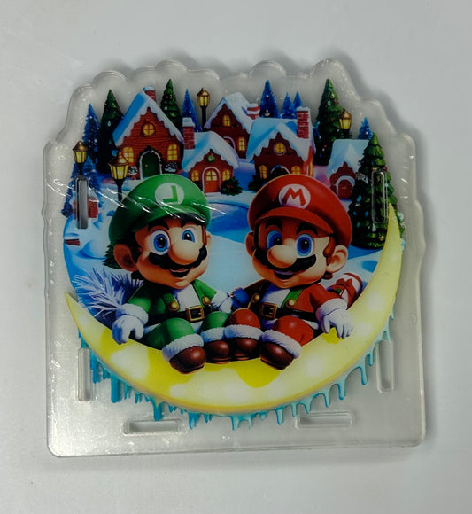 Mario Brothers Winter Pen Holder