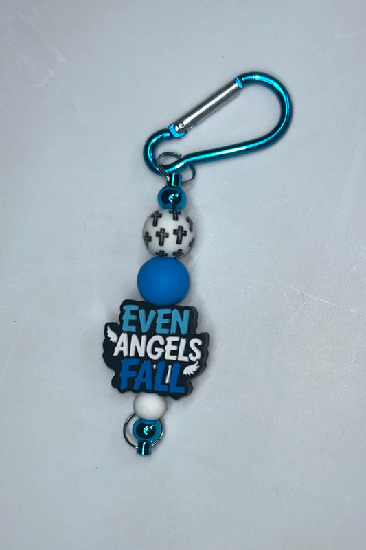 Even Angels Fall Key Chain