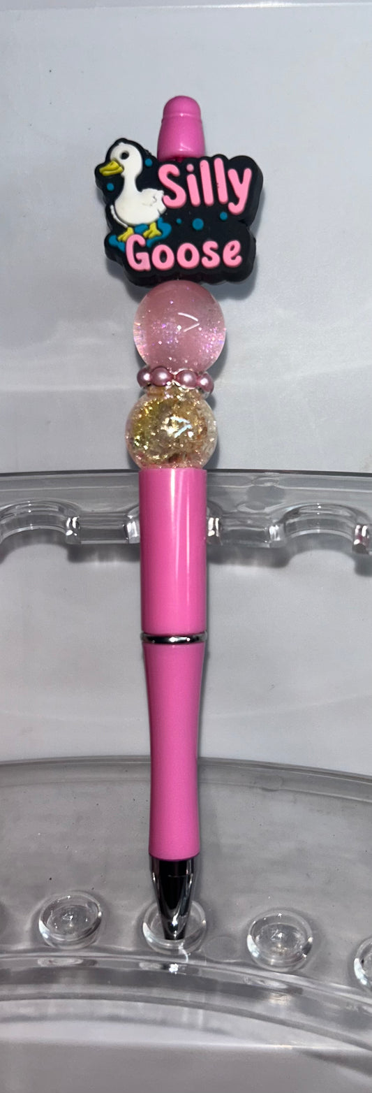 Silly Goose Pink Pen