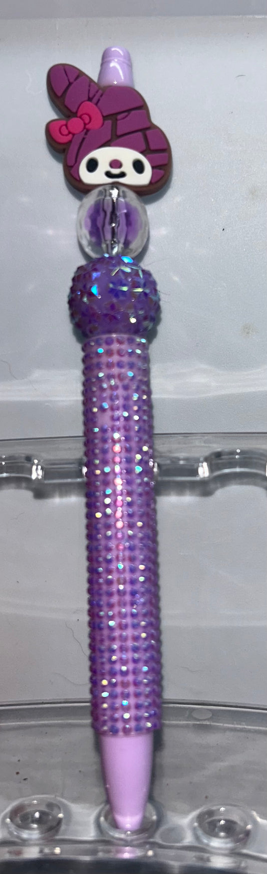 Sanrio My Melody Purple Bling Pen