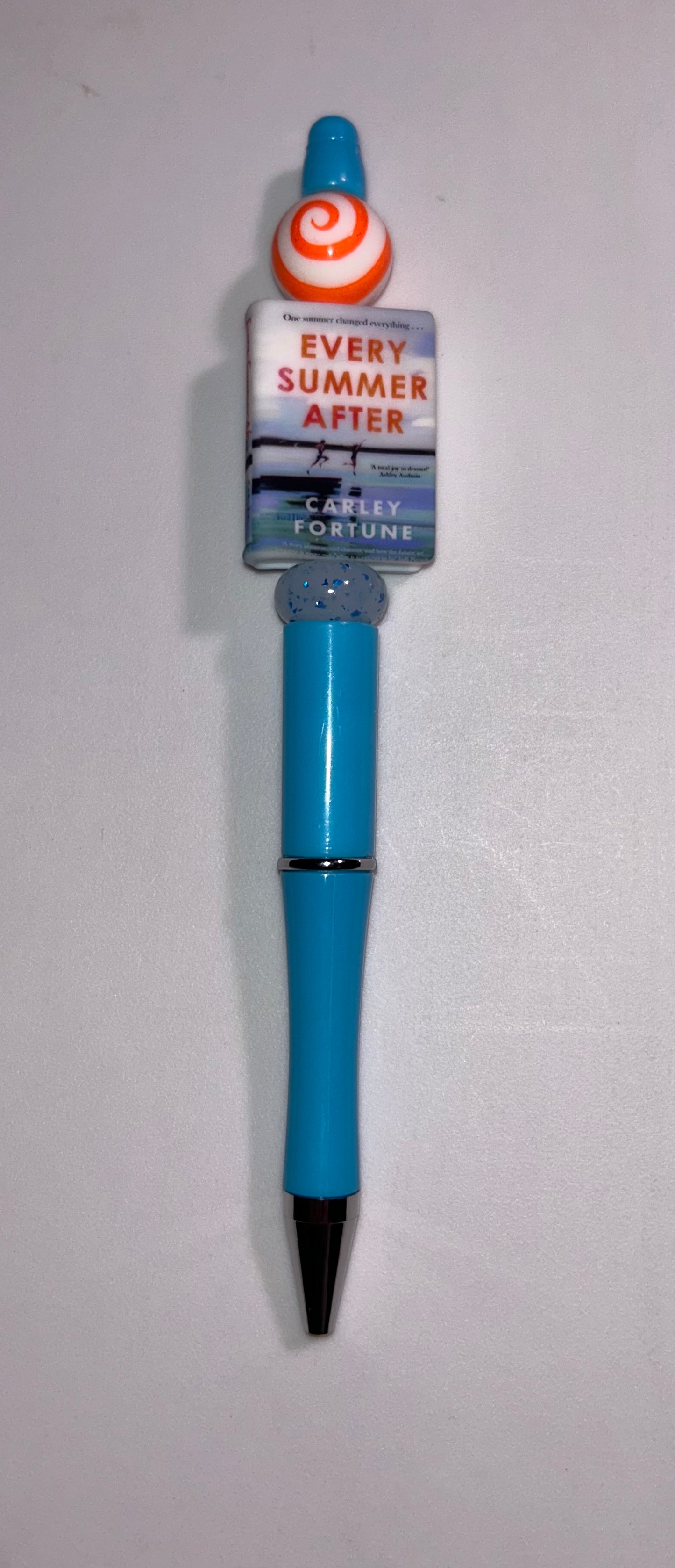 Every Summer After Book Blue Pen