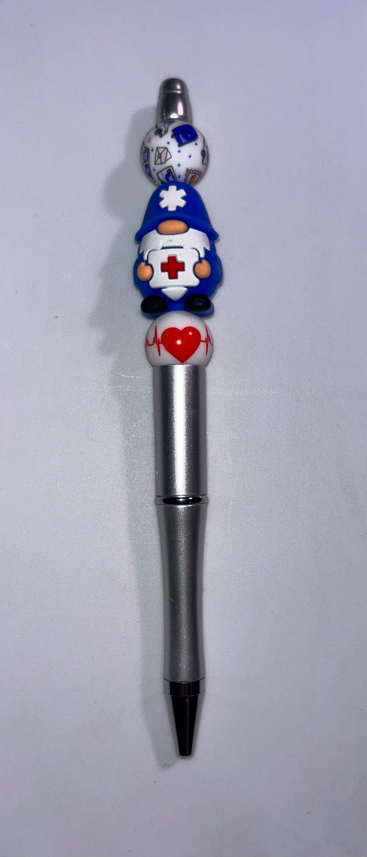 Medical Gnome Silver Pen