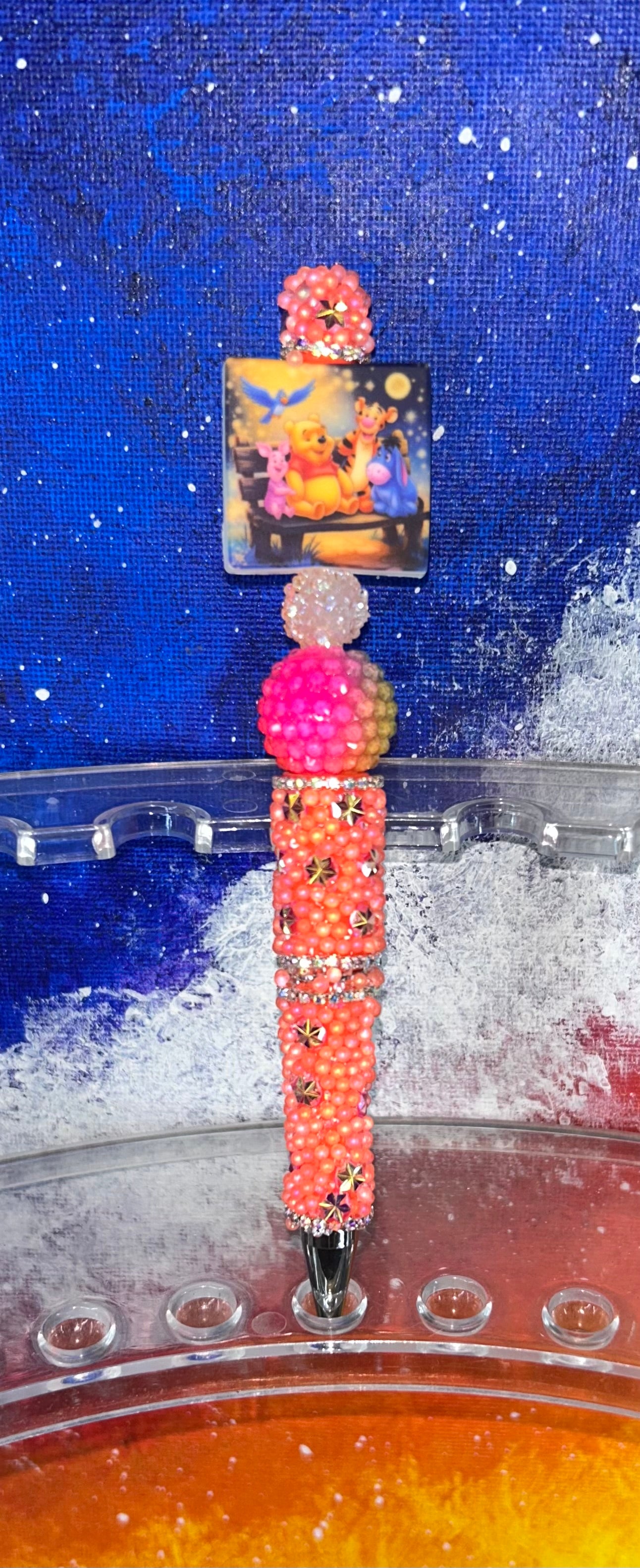 Pooh Orange Specialty Pen