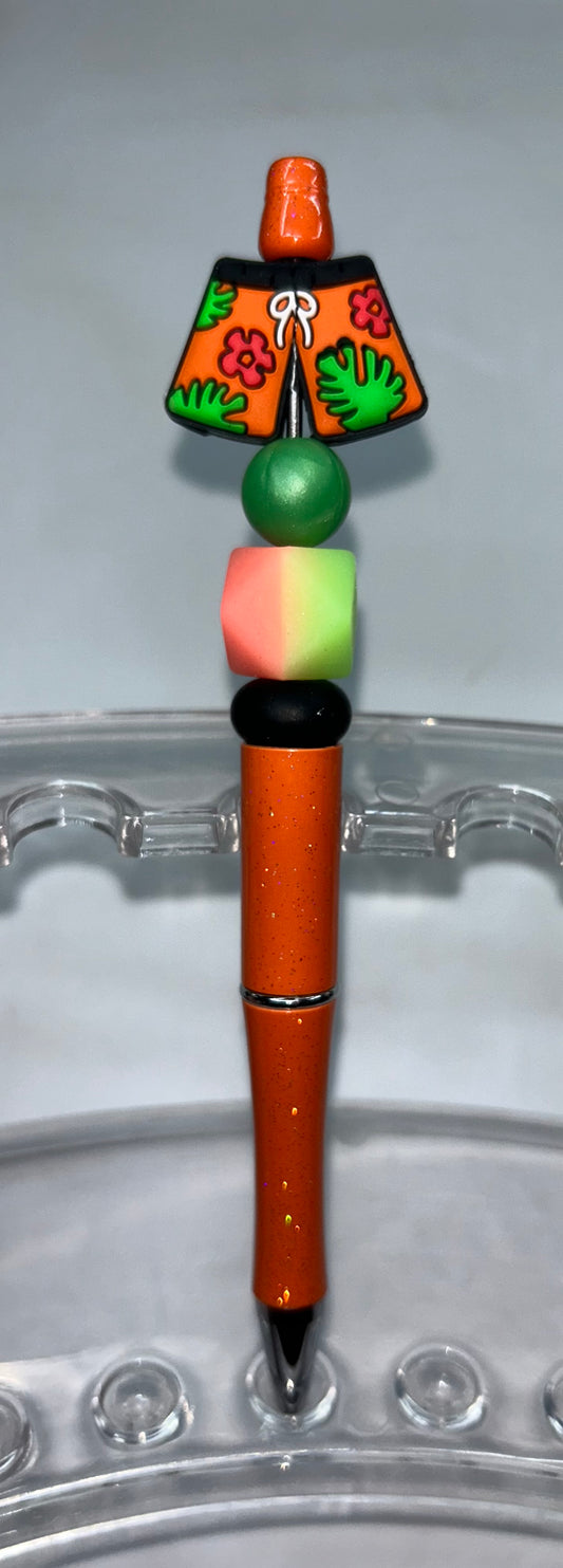 Swin Trunks Orange Pen