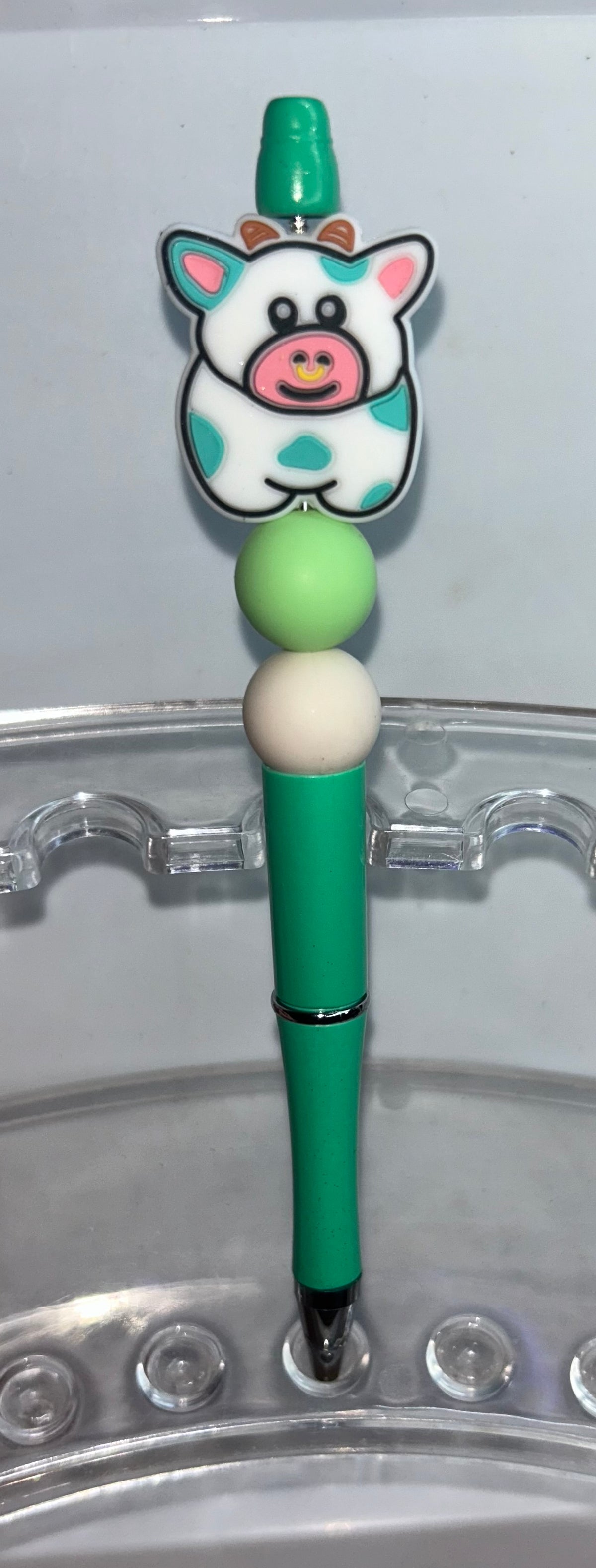 Teal Pig Mint Pen