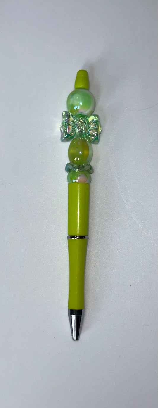 Green Bow Green Pen