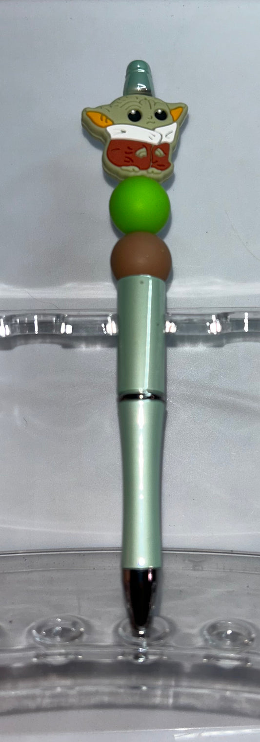 Grogu Light Green Pen