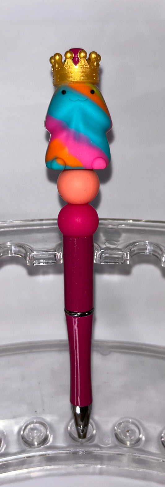 Rainbow King Richard Pink Pen