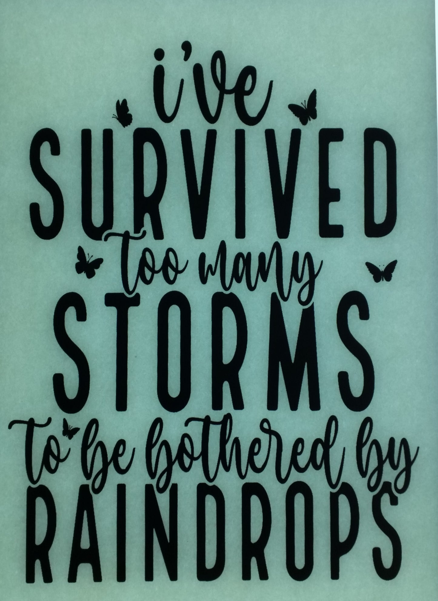 Survived To Many Storms