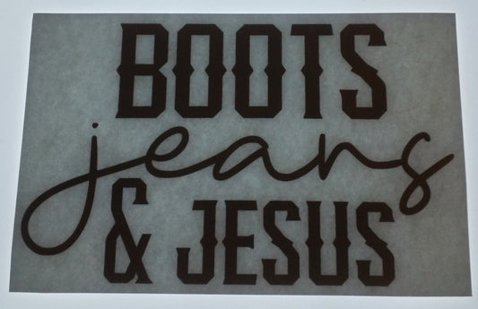 Boots Jeans & Jesus