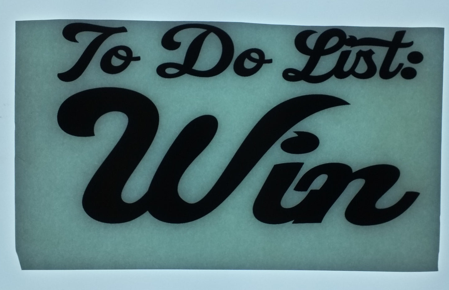 To Do List WIN